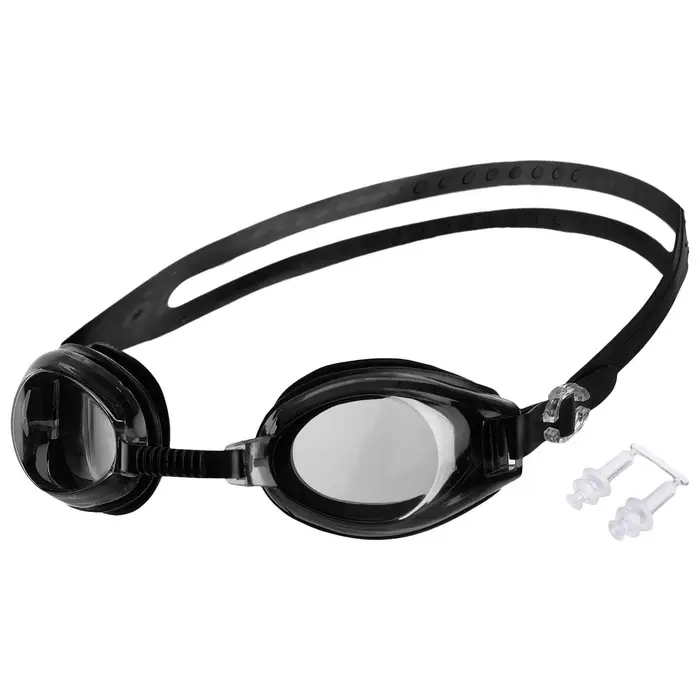 Очки для плавания ONLYTOP, беруши, МИКС