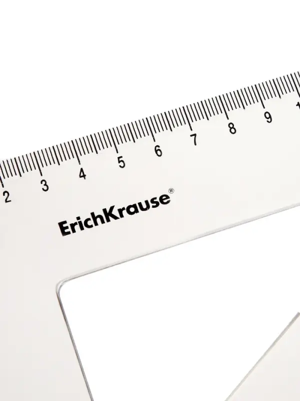 Треугольник 60*, 22 см, ErichKrause Clear