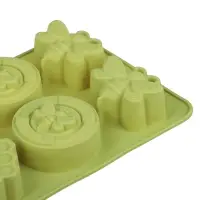 VETTA Форма силиконовая 6 ячеек, 25,5x17,5x3,0см "Медовая"