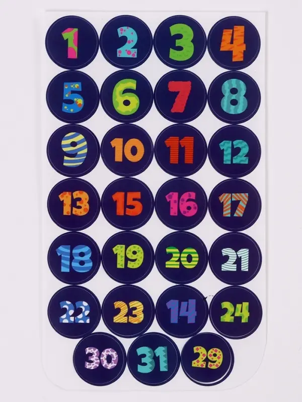 Игра на липучках развивающая. Весёлые липучки &laquo;Обучающий курс. Календарь&raquo;