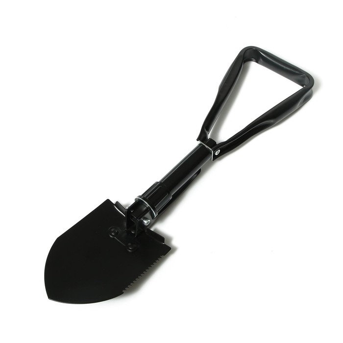 Лопата туристическая, L = 47 см, складная, пилка, металлический черенок, с ручкой, в чехле, Greengo Лопата туристическая, L = 47 см, складная, пилка, металлический черенок, с ручкой, в чехле, Greengo