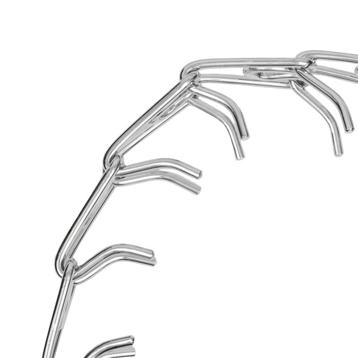 Ошейник строгий с металлическим фастексом, 60 см, толщина проволоки 4 мм Ошейник строгий с металлическим фастексом, 60 см, толщина проволоки 4 мм