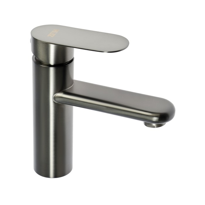 Смеситель для раковины ZEIN Z3760, однорычажный, высота излива 11,5 см, графит Смеситель для раковины ZEIN Z3760, однорычажный, высота излива 11,5 см, графит