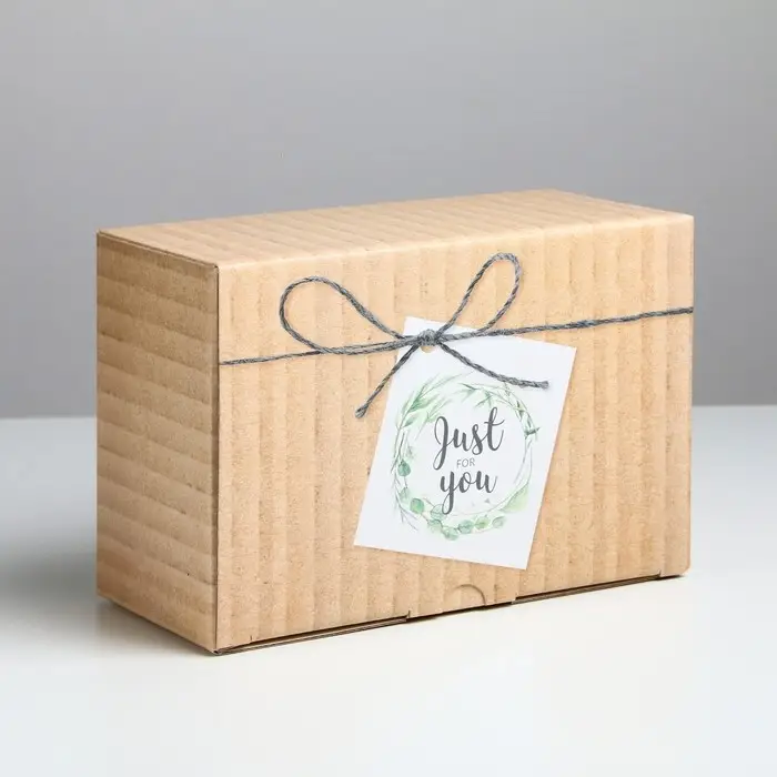 Коробка‒пенал, упаковка подарочная, «Just for you», 22 х 15 х 10 см Коробка‒пенал, упаковка подарочная, «Just for you», 22 х 15 х 10 см