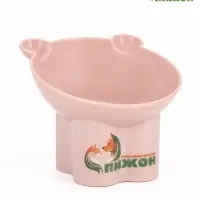 Миска высокая для животных 250 мл, лавандовая