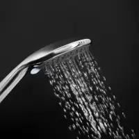 Лейка для душа ZEIN Z0502, 5 режимов, средняя, d=95 мм, пластик, цвет хром