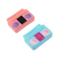 Набор фигурных ластиков, 6 штук, МИКС