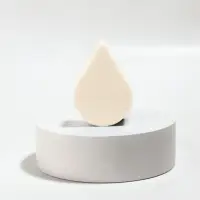 Спонж для макияжа «Плоская капля», 6×4.5 см, МИКС