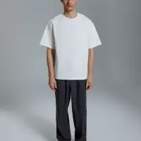 Футболка оверсайз Kangas, белая, XL/XXL