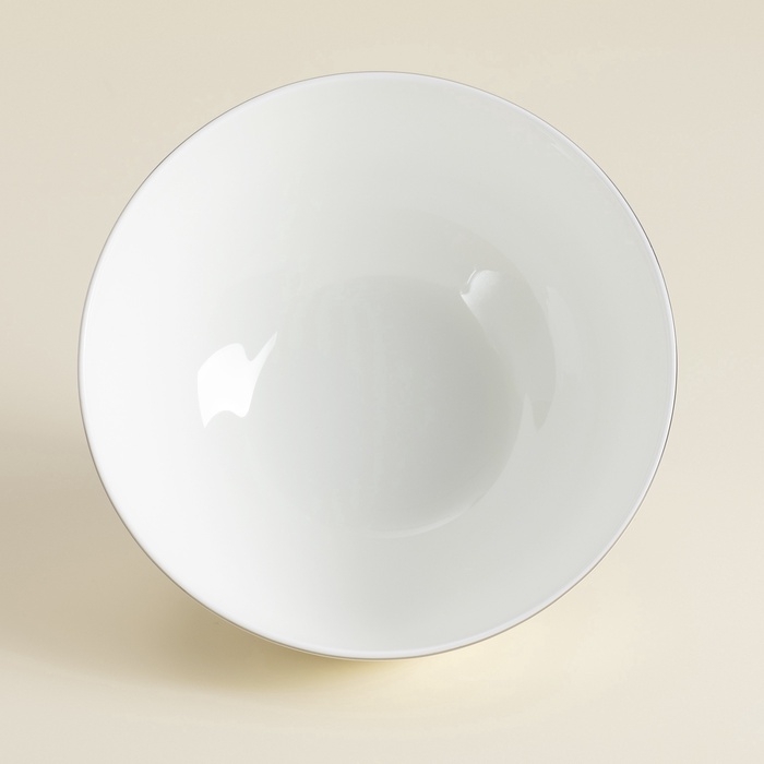 Салатники SL Home «Каскарон», 900 мл, d=16 см, набор 2 шт, костяной фарфор, белые Салатники SL Home «Каскарон», 900 мл, d=16 см, набор 2 шт, костяной фарфор, белые