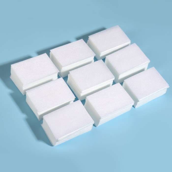 Салфетки для маникюра, безворсовые, жёсткие, 560 шт, 6 × 4 см Салфетки для маникюра, безворсовые, жёсткие, 560 шт, 6 × 4 см