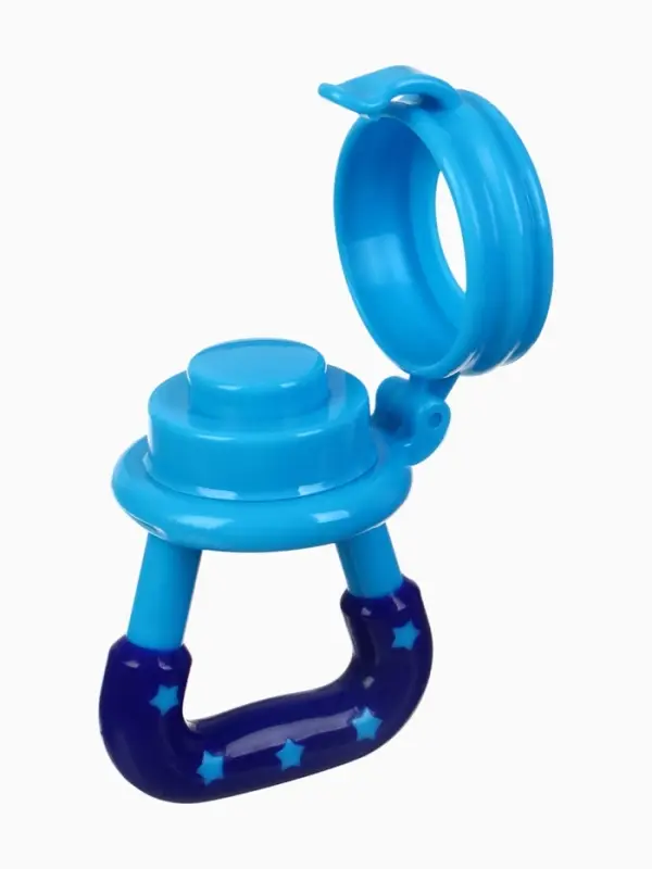 Ниблер для прикорма, с силиконовой сеточкой  Ниблер для прикорма, с силиконовой сеточкой "Сыночек", цвет синий