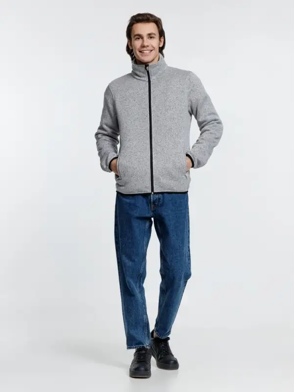 Куртка унисекс Gotland, серая, размер S Куртка унисекс Gotland, серая, размер S