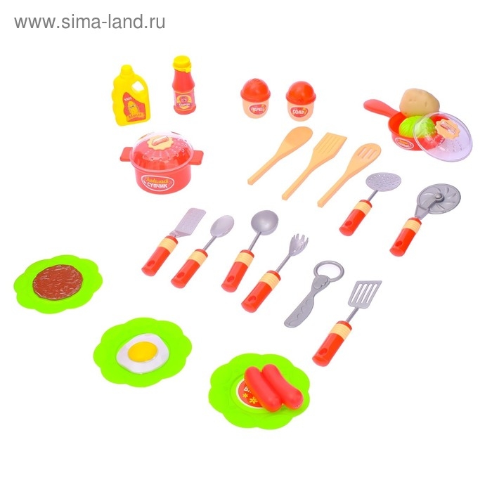 Игровой модуль кухня «Восход» с аксессуарами, световые и звуковые эффекты Игровой модуль кухня «Восход» с аксессуарами, световые и звуковые эффекты