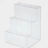 Подставка под леденцы, 18&times;17&times;25 см, оргстекло 3 мм, 3 ступеньки, вместимость на 24 шт.