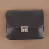 Застёжка для сумки, 3.3×3.3 см, цвет серебряный