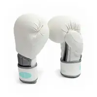Боксёрские перчатки FIGHT EMPIRE, TIFFANY, белый карбон, размер 14 oz