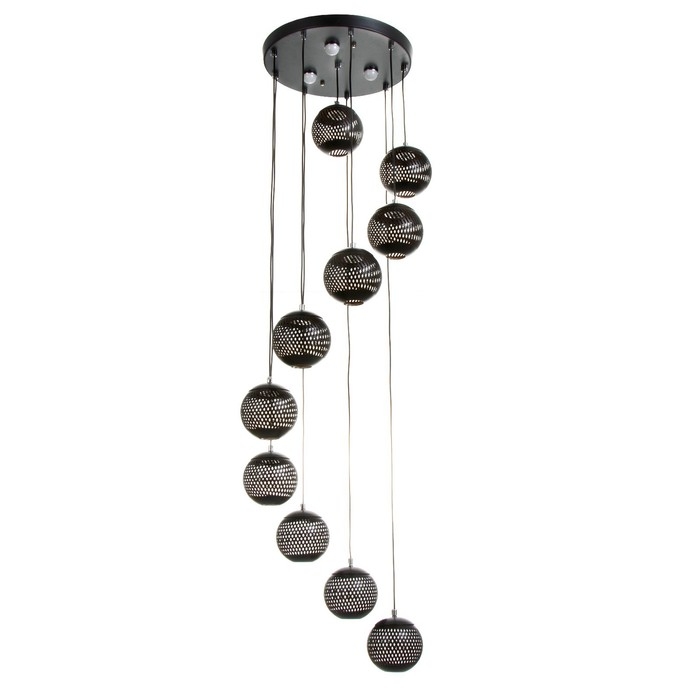 Каскад Каскад "Билли" 10LED+3LED 79Вт ПДУ черный 40х40х200см BayerLux