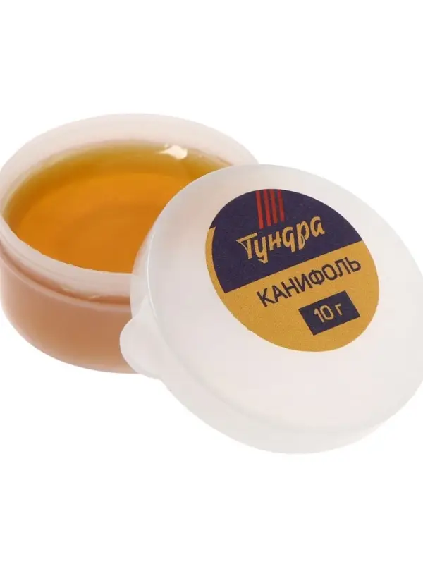 Набор для пайки ТУНДРА, ПОС 60, 1 мм, 40 г и канифоль 10 г