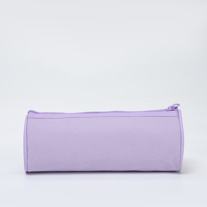 Косметичка-пенал на молнии, цвет сиреневый