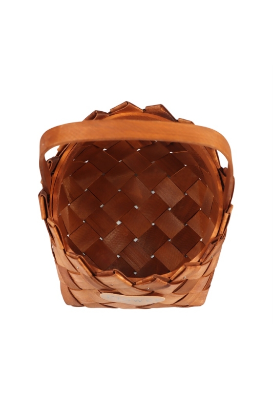 Набор корзин плетёных, 2 шт., 20×20×12 см, 16×16×10 см, ива, натуральный цвет