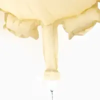 Воздушный шар фольгированный 22" "Солнышко" цвет кремовый