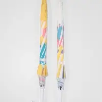 Зонт - трость полуавтоматический &laquo;Радужный круг&raquo;, 8 спиц, R=46/54 см, d=92 см, рисунок МИКС