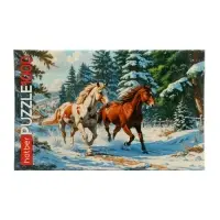 Пазл новогодний «Зимние грации», 1000 деталей Пазл новогодний «Зимние грации», 1000 деталей