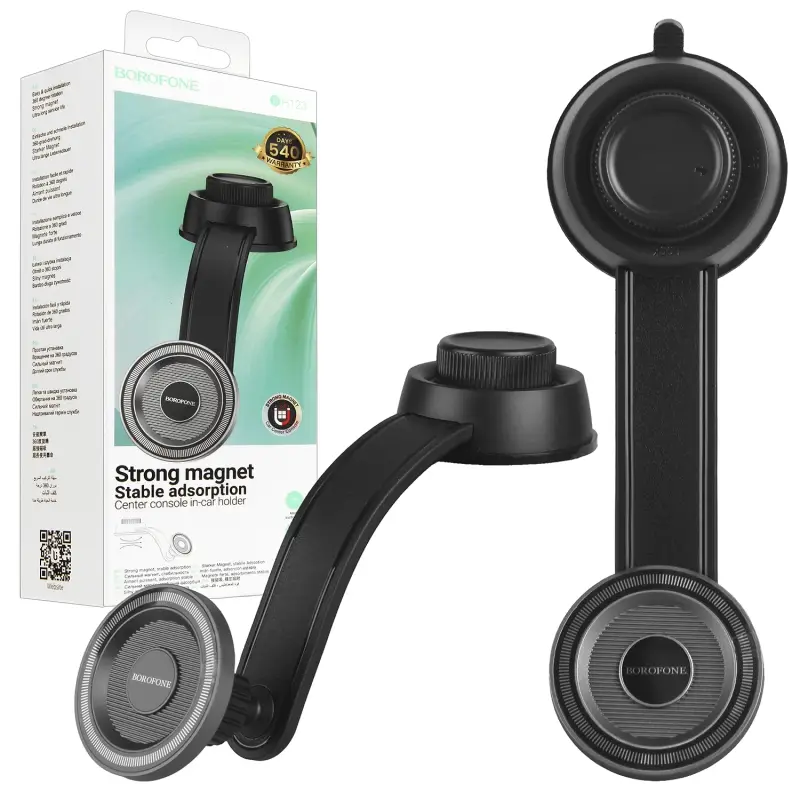 Автодержатель BH123 магнитный BOROFONE черный Автодержатель BH123 магнитный BOROFONE черный