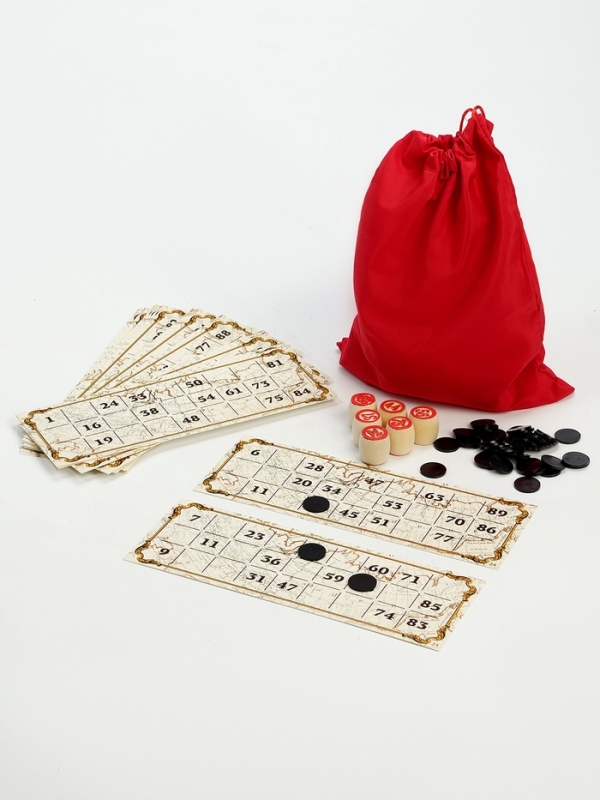 Русское лото настольная игра  Русское лото настольная игра "Матрешка", бочонок 2.7 х 2.1 см, 24 карточки 21.4 х 7.9 см