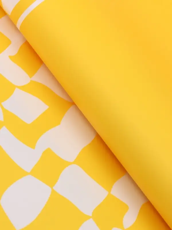 Пленка для цветов, желтая, 57х57 см