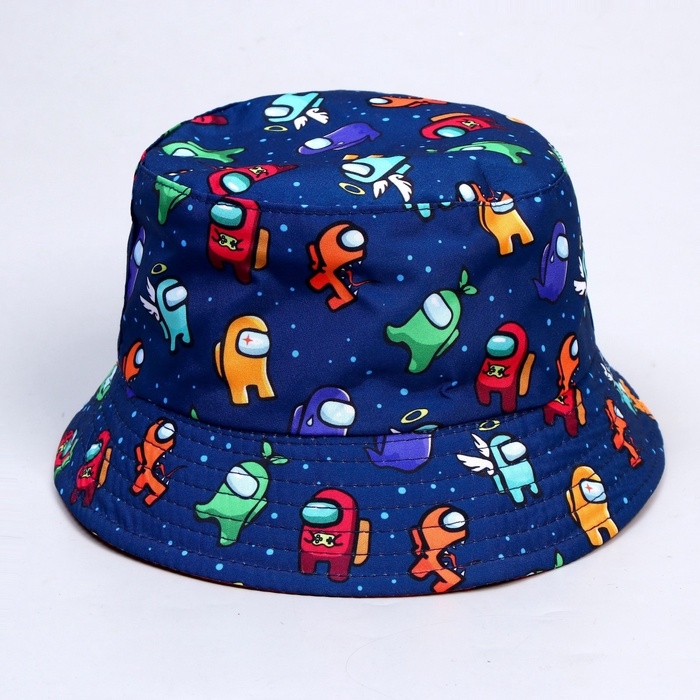 Панама детская для мальчика «Коос», цвет синий, р-р 52-54 Панама детская для мальчика «Коос», цвет синий, р-р 52-54