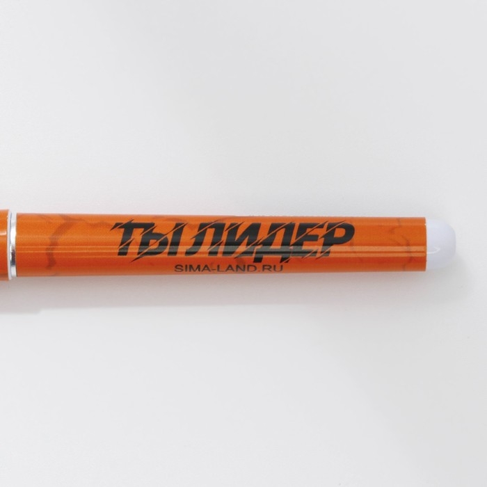 Ручка шариковая синяя паста 1.0 мм с колпачком «Тому, кто может все!» пластик Ручка шариковая синяя паста 1.0 мм с колпачком «Тому, кто может все!» пластик