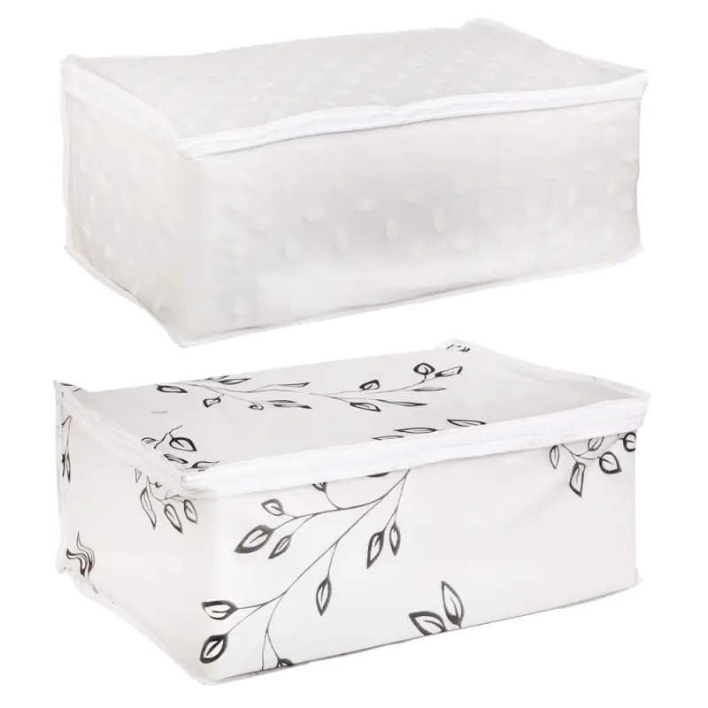 VETTA Винсент Кофр для подушек и одеял, ПЕВА, 60х40х25см, 2 дизайна