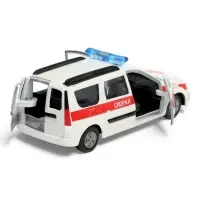 Машина металл. "LADA Largus" Скорая, 12 см, инерц, в кор