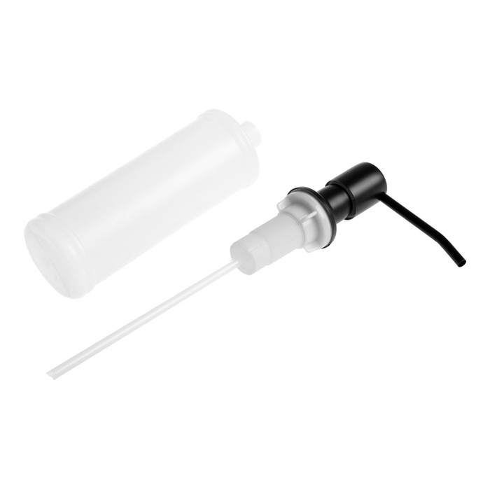 Дозатор для моющего средства ZEIN Z3615, на мойку, встраиваемый, чёрный Дозатор для моющего средства ZEIN Z3615, на мойку, встраиваемый, чёрный