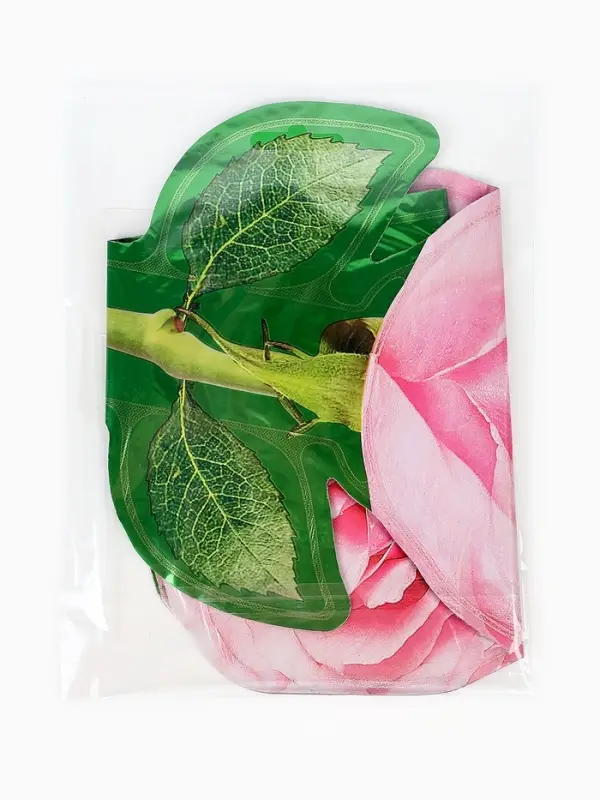 Воздушный шар фольгированный 18" &laquo;Роза&raquo;, розовый, набор 5 шт.