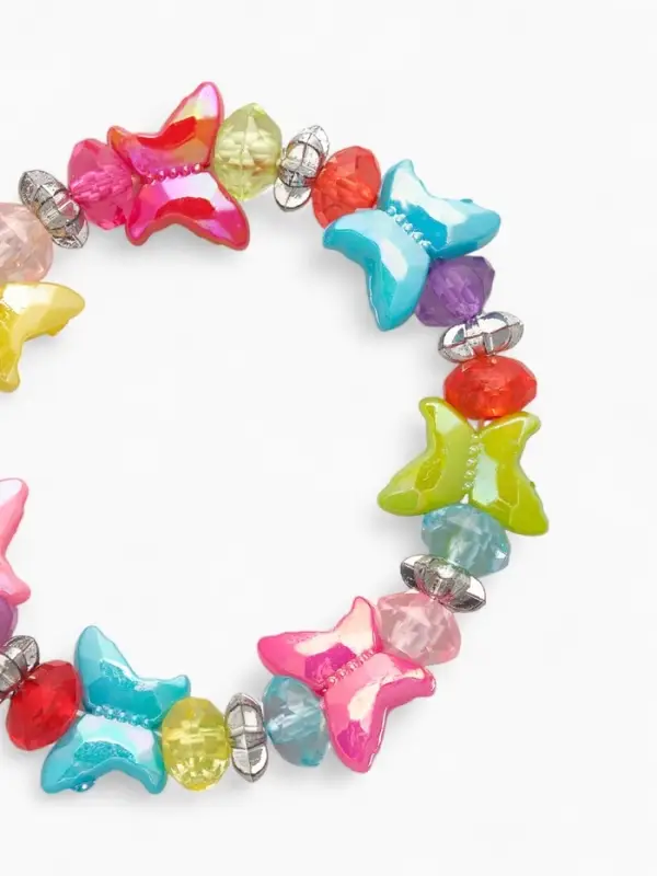 Браслет детский &laquo;Выбражулька. Бабочки&raquo;, d=5 см, МИКС