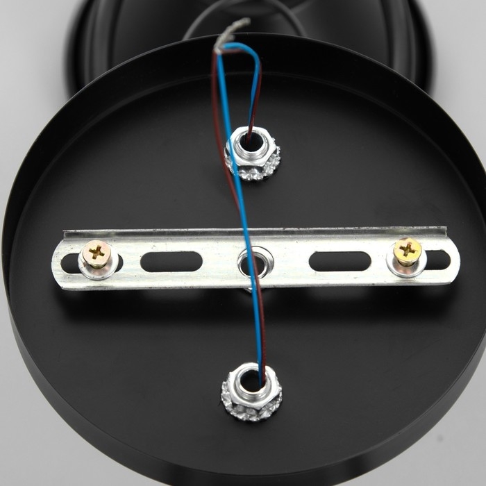 Люстра Люстра "Эдмас" 2хЕ27 40Вт черный 58х15х22 см BayerLux