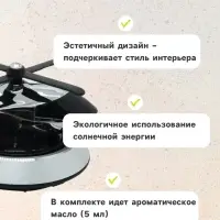 Ароматизатор на панель &laquo;Вертолет&raquo; черный