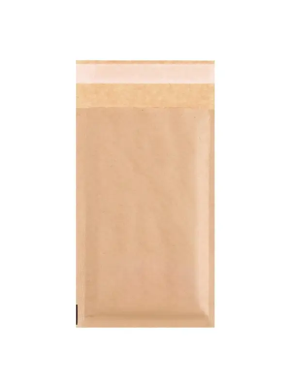 Крафт-конверт с воздушно-пузырьковой плёнкой Mail Lite, 12х21 см, Kraft
