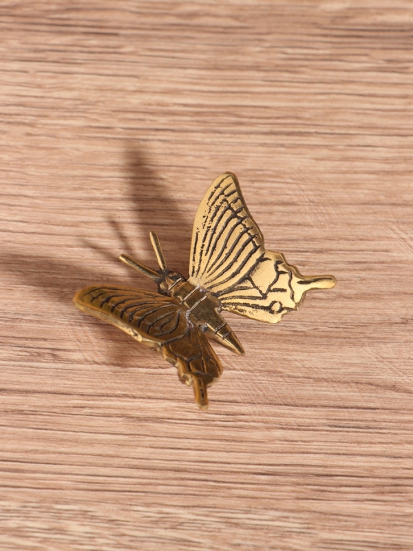 Сувенир бронза "Бабочка" 5х5х2 см