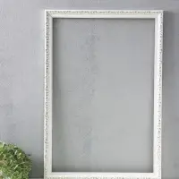 Рама для картин (зеркал, фото), пластик, 40&times;60 см, Estelle Classic, белый с золотом