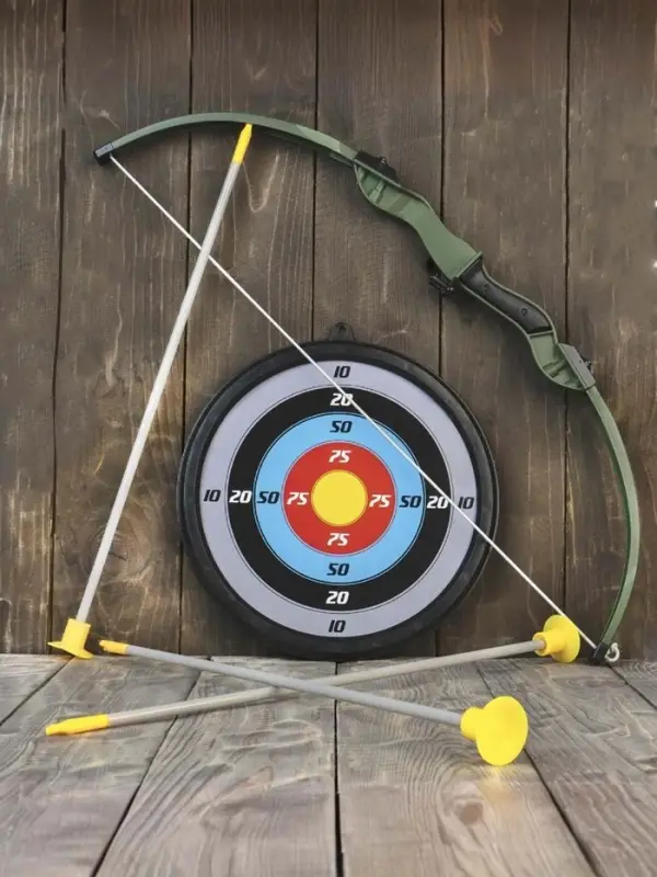 Лук &laquo;Меткий стрелок&raquo;, с мишенью и стрелами на присосках