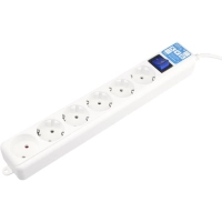 Сетевой фильтр Power Cube PRO, белый, 3м,6р, 16А (3x1,5мм2)(SPL6-16-P-3М)