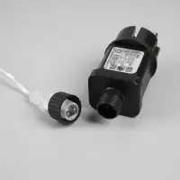 Гирлянда &laquo;Нить&raquo; 100 м роса, IP44, серебристая нить, 1000 LED, свечение мульти, 18 В