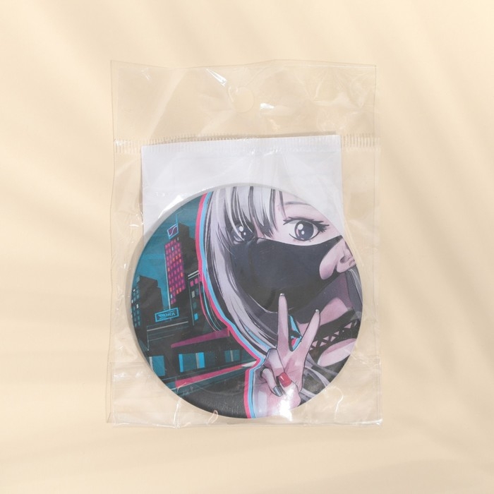 Зеркало «Аниме», d = 7 см Зеркало «Аниме», d = 7 см