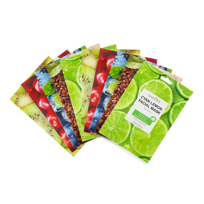 Набор масок для лица, 10 шт Набор масок для лица, 10 шт "Королевский прием"