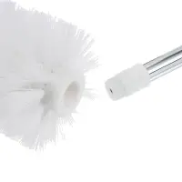 VETTA Ёрш для туалета напольный, хром, стекло, нерж.сталь