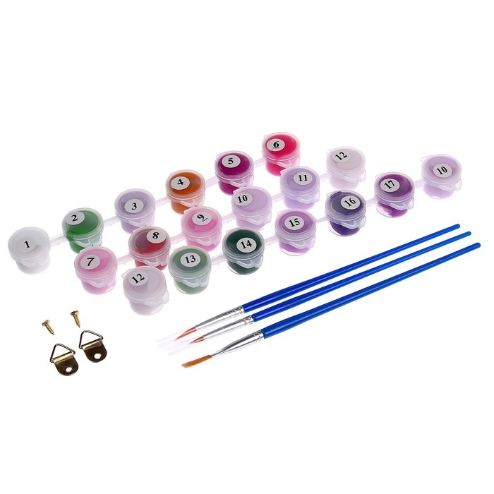 Картина по номерам на холсте с подрамником «Натюрморт с цветами», 30х40 см Картина по номерам на холсте с подрамником «Натюрморт с цветами», 30х40 см